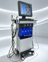 Appareil de soin du visage 15-en-1 à hydrodermabrasion pour une nettoyage en profondeur de la peau, idéal pour les écoles de formation, avec aspiration stable