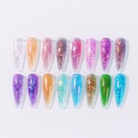 Nuages roses auto-nivelants Yuki Nail Builder Nails Supplies Soak Off UV Gel Long Lasting Nail Extensions uv Gel Polish 15g