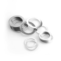 304 Stainless Steel Ultra Thin Washer Metal Round Thin Flat Shim Bearing Clearance Adjustment Precision Shim Washer