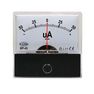 KDSI Electronic Apparatus BP-45 DC+-50uA Analog Microampere Panel Meter