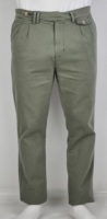 La moustache noire marque Tiziano lin Strech nouvelle couleur Kaki coupe régulière pantalon chinois pantalon en tissu lavé