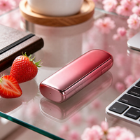 Briquet électronique transparent fin de qualité supérieure en plastique pour cigarettes électroniques CR
