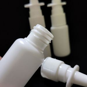 ขวดสเปรย์พ่นฝอยละเอียดสำหรับจมูก ขนาด 20 มล. 18/410 สีขาว ทำจากพลาสติก HDPE ใช้ซ้ำได้ พร้อมฝาสีขาว - Product Image 2