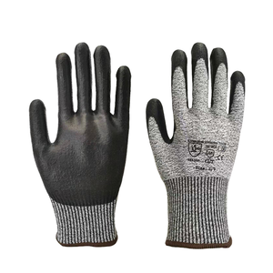 Guantes de Trabajo WESTON para Hombre, Tejidos en Nailon y Spandex Gris, Calibre 15, Resistentes al Aceite, Antideslizantes, Resistentes a Cortes, Transpirables y Cómodos para Jardinería - Product Image 1