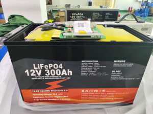 IP65 방수 12V 300Ah LiFePO4 배터리 블루투스 BMS (해양 보트 RV 태양광 시스템용) - 3.84kWh 에너지 저장 - Product Image 6