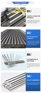 מחיר נמוך 6 מ "מ 8 מ" מ 10 מ "מ 12 מ" מ 16 מ "מ 201 202 301 304 304l 321 316 316l שחור דופלקס פלדה עגול בר מוט באיכות גבוהה - Product Image 6