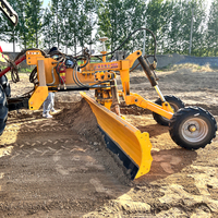 Niveleuses à lames montées sur tracteur LBX-3.0 de 3 m de haute qualité et efficacité avec système de nivellement automatique GPS et station de base