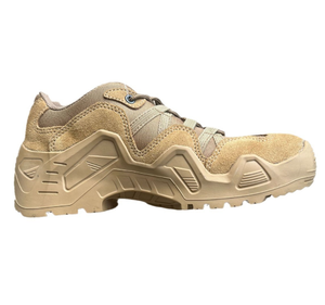 Botas de Desierto Personalizadas TSB07, de Corte Bajo, Gamuza Genuina Verde Oliva, Botas Tácticas de Combate para Senderismo y Trekking al Aire Libre, Accesorios CN/GUA - Product Image 4