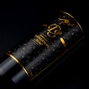 Custom High-End Silver <strong>Embossing</strong> Glossy PVC Metal Aluminum Pet Material Waterproof Logo <strong>Label</strong> Stickers Wine Packaged Sheets - Product Image 5