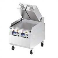 Plancha Eléctrica Comercial de Doble Cabezal y Doble Cara con Controles Independientes |   Plancha de Cocina para Restaurante