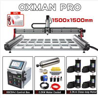 20% de réduction sur la machine CNC BulkMan 3D haute vitesse OXMAN 1500x1500mm pour le travail du bois + vis à billes SFU1600 pour machine de gravure sur bois