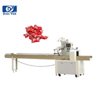 Machine à emballer de bonbons douces à DY-100E flux, de petite taille, résistante et douce, type d'oreiller