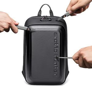 Ártico cazador de los nuevos hombres de la moda de 17 pulgadas portátil mochila de carga USB Durable de la escuela inteligente impermeable mochila Anti-robo