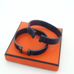 Hot Sale H Letter Bracelet <strong>Bangles</strong> Luxury H Designer Brand <strong>Copper</strong> <strong>Bangle</strong> for Men Women Jewelry Gifts - Product Image 1