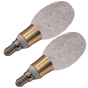 Bombilla <span class=keywords><strong>LED</strong></span> de cristal superbrillante <span class=keywords><strong>4W</strong></span> E14 <span class=keywords><strong>E27</strong></span> para lámpara ambiental doméstica - Product Image 2