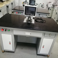 Machine de perforation semi-automatique CCD pour film PVC, perforateur pneumatique haute précision pour le perçage de trous ciblés