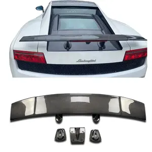 Droge Carbon Superleggera Spoiler Voor Lamborghini Gallardo Lp550 Lp560 Lp570 2008-2014 Achterkoffervleugel