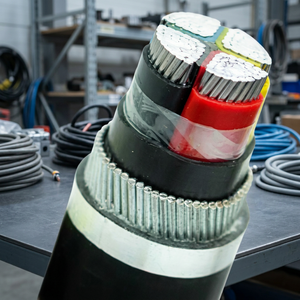 สายไฟฟ้าหุ้มฉนวนอะลูมิเนียมแบบตีเกลียว 600V PVC ทรงกลม พร้อมเกราะป้องกัน - Product Image 6