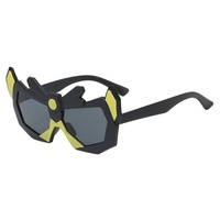 Lunettes de soleil tendance pour enfants UV400, motif robot mecha, monture intégrale TR90, verres PC, logo personnalisé, unisexe, protection solaire, pour sports de plein air