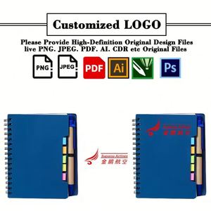 Blocs de Notas Personalizados con Logotipo Impreso, Notas Adhesivas Promocionales, Memorandos Empresariales Personalizados para Oficina, Regalos Corporativos - Product Image 2