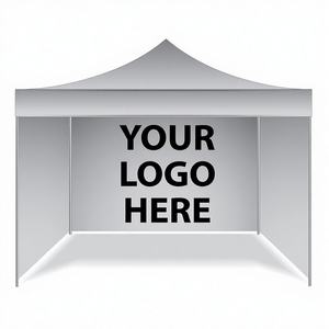Tente publicitaire pop-up 3x4,5m avec impression personnalisée, auvent 10x15, logo personnalisé, cadre en aluminium robuste, polyester résistant aux intempéries, quatre saisons - Product Image 1