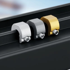 Cerradura de seguridad para ventana, dispositivo de protección infantil para ventana de aluminio con mosquitera, bloqueo para ventana corredera de apertura exterior, cerradura de empuje y tracción - Product Image 1