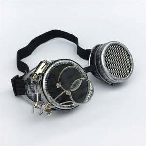 Gafas de Malla Monoculares Retro de Moda 2019 al por Mayor Baratas de Fábrica, Gafas de Aumento para Cosplay, Gafas Steampunk Góticas - Product Image 6