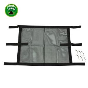 Garde de décrochage d'équipement d'équitation en PVC noir - Product Image 1
