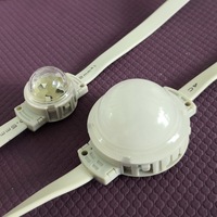 6 pièces SMD 5050 dmx ou IIC contrôle rvb IP68 polychrome numérique rvb module de pixels led pour éclairage de façade extérieure