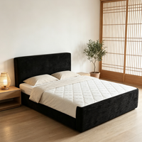 Matelas en mousse haute densité, lit pliable pour la maison, chambre à coucher, matelas portable, emballé sous vide, solution de literie gain de place