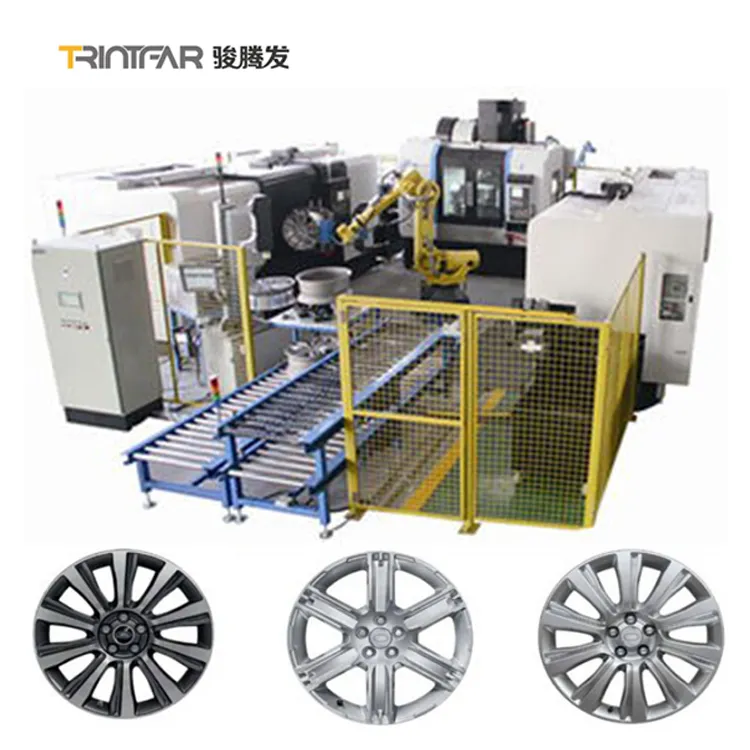 자동차 및 농업 트랙터 스틸 휠 림 생산 라인