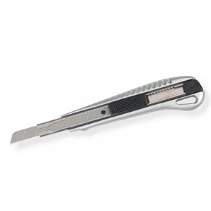 Cuchillo Multiusos de Aluminio con Cuchilla Desprendible de 9mm y 18mm, Varios Modelos - Product Image 1