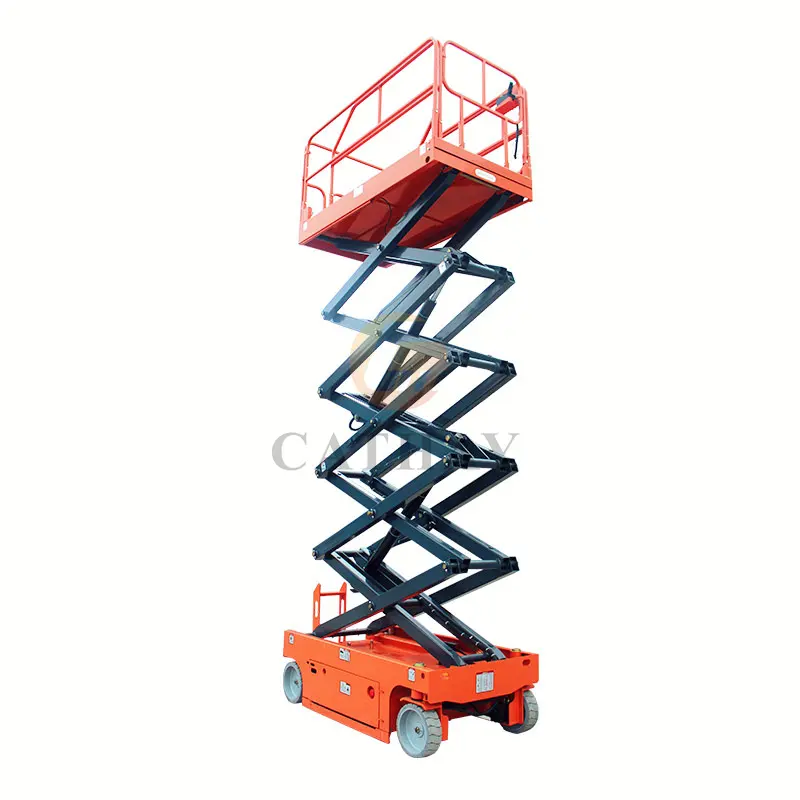 CE ISO Self-propelled aerial Electric mini Scissor Lift Platform electric Hydraulic motorcycle table Price