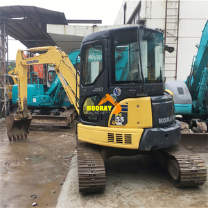 Mini Excavadora Usada Original de Japón Komatsu PC55mr2, Mini Excavadora Compacta PC55 de 5 Toneladas, PC35 de 3.5 Toneladas, Excavadora de Cadenas - Product Image 5