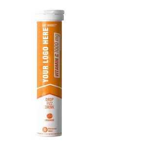 Prix de gros Comprimés effervescents de niveau alimentaire Supplément vitaminique certifié GMP de vitamine C - Product Image 1
