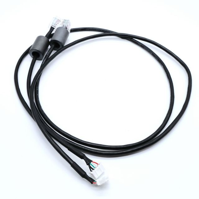 RJ11 Rj12 6P6C 6P4 5 Pin PH 2.0 Housing Flat Cable Assembly Ferrite Toroidal Iron Core for Electronic Telephone Modem Patch