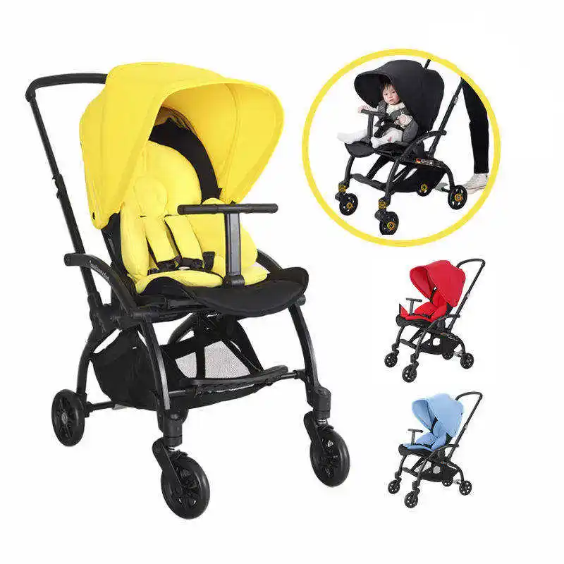 2024 New Baby Stroller En1888 Foldable Carriage Travel Poussette Pushchair Luxury Pram baby stroller 3 in 1 with car seat
