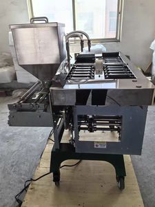 เครื่องทำเค้กคัสตาร์ด <span class=keywords><strong>Moshi</strong></span> manju แบบอัตโนมัติเครื่องทำเค้กจากข้าวโพดแพนด้า - Product Image 2