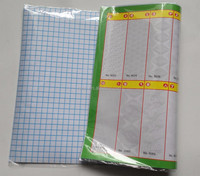 Protège-cahiers autocollants transparents en PVC/PP gaufré, format A4/16K/25K, prix fabricant, fournitures scolaires pour étudiants