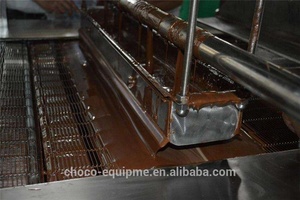 800mm High Efficiency <strong>Chocolate</strong> Enrobing <strong>Machine</strong> with Cooling Tunnel for <strong>Making</strong> <strong>Chocolate</strong> - Product Image 4