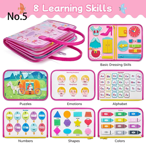 Juguetes Educativos y <span class=keywords><strong>de</strong></span> Aprendizaje, Tablero <span class=keywords><strong>de</strong></span> Actividades Personalizado, Juguetes Montessori, Libro <span class=keywords><strong>de</strong></span> Actividades Duradero <span class=keywords><strong>para</strong></span> Viajes, <span class=keywords><strong>para</strong></span> <span class=keywords><strong>Niños</strong></span> <span class=keywords><strong>de</strong></span> 1, 2, 3 y 4 <span class=keywords><strong>Años</strong></span> - Product Image 3
