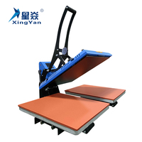 Machine de Presse à Chaud Automatique Magnétique Double Station Xingyan Nouveau Style 40*50cm, Machine de Transfert par Sublimation pour T-shirts