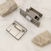 Loquet de porte moderne en laiton VASKY réglable avec plaque de protection