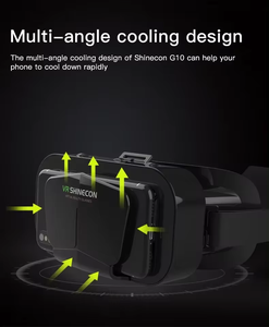Lunettes VR 3D G10, boîte de films IMAX 3D, écran géant, lunettes de réalité virtuelle, <span class=keywords><strong>casque</strong></span> VR pour téléphone de 4,7 à 7,2 pouces, prise en charge de la <span class=keywords><strong>manette</strong></span> de jeu - Product Image 5