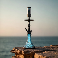 Penghisap Asap Elektrik Tanpa Kerumitan: E-HMD Hookah Elektrik, Baterai 15K, Cocok untuk Hookah Standar, Perangkat Pemanas Cerdas Tanpa Api