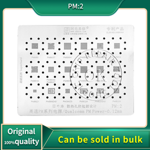 Amaoe stprint PM2 Qualcomm <span class=keywords><strong>Power</strong></span> <span class=keywords><strong>IC</strong></span> reballing stprint cho pm8937 PM8994 pmi8994 pm8952 pmi8952 pm8940 pmi8937 pm8998 <span class=keywords><strong>pm8029</strong></span> - Product Image 1