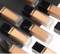 Échantillon Gratuit Fond de Teint Liquide Sans Logo Marque Privée Maquillage Visage Imperméable Fini Mat Beauté Fond de Teint en Gros