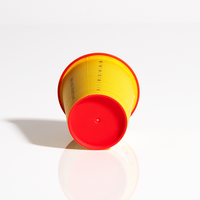 Logo imprimable emballage réutilisable PP de qualité alimentaire tasse de capsule de café de voyage écologique avec emballage de poudre de couvercle