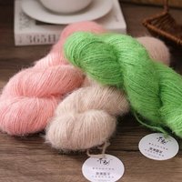 Laine Mélange Peignée Superwash 100g pour Tricot Manuel, Motif Teint, Écologique et Antistatique, Type Australian Snow Sheep
