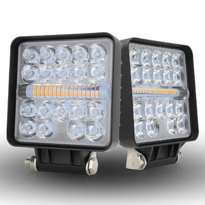 4-Inch Square <b>Led</b> <b>Work</b> <b>Light</b> 12-24V Dc Spotlights For Off Road Vehicle Driving Assistance <b>Lights</b> - Product Image 1